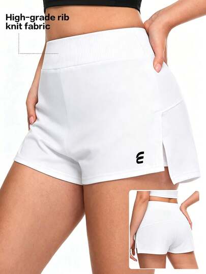  Quần short thể thao nữ Eassivo nhẹ, cạp rộng - Thích hợp cho yoga, tập luyện ngoài trời, chạy bộ.