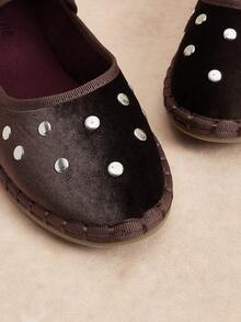 Rosivie Women Flats - Coffee Brown - View 9
