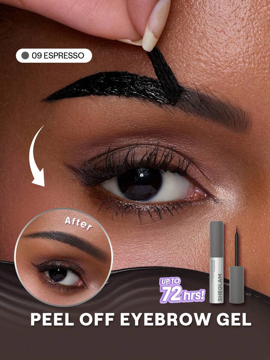 SHEGLAM Tint Lock Tattoo 撕拉眉膠-Espresso - Espresso - 查看 1