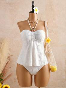 Swim Chiccia Tankinis Nữ - trắng - Xem 3