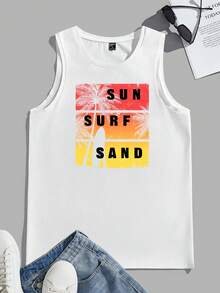Torvinic Men Tank Tops - White - View 5