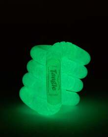 1pc Tangle Glow Fidget Toy, Flexible Twist Link Chain Stress Relief Desk Play Toy Glow In Dark Portable Handheld Puzzle Bright Colors - Multicolor - View 6