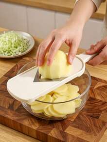 Máy thái rau củ đa năng, dùng để thái salad, bắp cải, cà rốt, củ cải, dưa chuột. - Nhiều màu - Xem 2