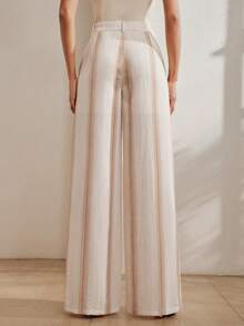 Anewsta Women's New Summer Long Straight Leg Wide Leg Pants Beach Vacation Long Pants Women's Clothing Pants Women's Jeans American Independence Day Women's Clothing Commute Women's Pants - Khaki - View 7