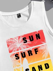 Torvinic Men Tank Tops - White - View 2