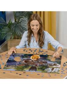 Ravensburger Urassic Park 1000Pieces Adults Puzzles Age 14Years+ 12000187 - Multicolor - View 3