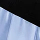 BLUE AND BLACK