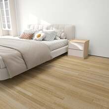 Madebyblanc 1 Roll Wood Grain Self-Adhesive Floor Sticker, 3 Colors Available, 40cm(15.7in) Width Waterproof Anti-Slip Anti-Oil Vinyl Flooring, Removable Cuttable Renter Friendly - Fan pear wood - View 6