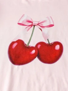 2 piezas Camisón de punto con estampado de mariposa para niñas, verano - Multicolor - Ver 5