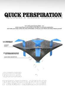 Acti Log 男士漸層色休閒健身運動背心，足球、健身房、度假 - 彩色 - 查看 4