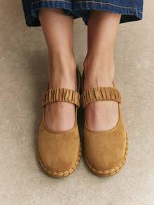 Rosivie Women Flats - Apricot - View 4