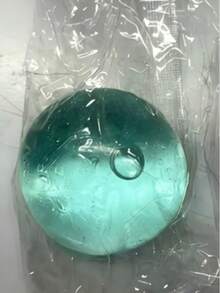POKOJA LAND 2个可塑形慢回弹蓝色椰子油手工挤压球，6厘米圆形麦芽减压挤压玩具，适合作为理想的节日礼物、趣味可爱礼物、生日礼物、复活节礼物、万圣节礼物、圣诞节礼物、派对礼品填充物。 - 彩色 - 查看 10