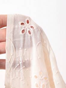 DAZY Girls Sleeveless Round Neck Dress, Tween Girl Fall Clothes Summer - Apricot - View 5