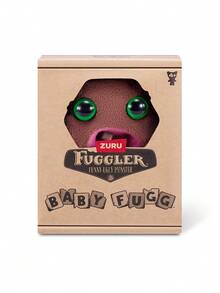 ZURU Fuggler Mini-Baby Fuggs S4 (Hedge Grog) 3.5英吋迷你毛絨怪獸玩偶，搞怪醜萌設計 - Hedge Grog - 查看 3