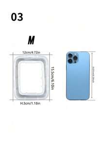 Cetakan Silikon DIY untuk Desain Wadah Hidroponik, Cetakan Silikon Berbentuk Geometris Putih Sederhana untuk DIY - Putih - View 17