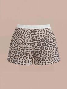 SHEIN BASICS Quần đùi nữ - Nhiều màu - Xem 5