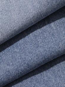 DAZY Quần jeans ống đứng dáng rộng cho bé trai tuổi teen, có túi xéo. - Rửa nhẹ - Xem 7