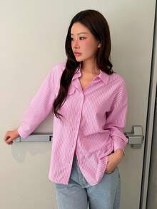 K-Vae Áo kiểu và áo sơ mi nữ - Hồng - Xem 6