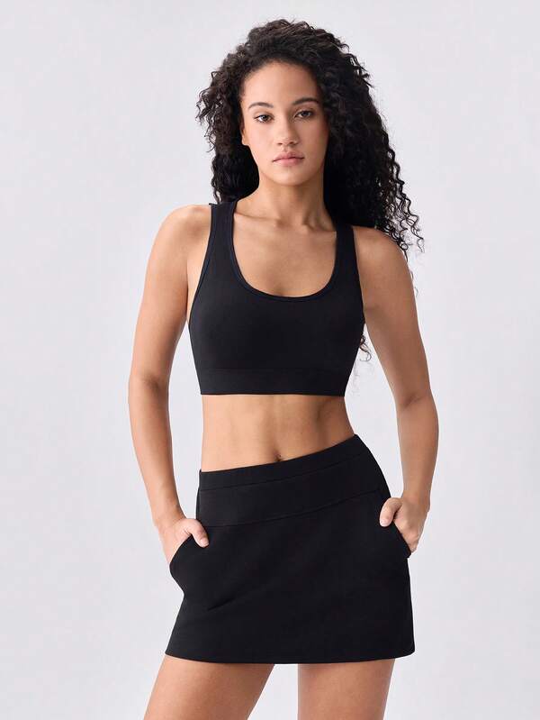 Loungeista Women's Sports Bra Set, High Support Sports Bra, Wireless Racerback Fitness Bra, Shock-Absorbing For Running & Yogafor Summerfor Summer