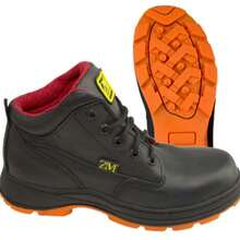Men Industrial & Construction Boots - Negro Naranja - View 5