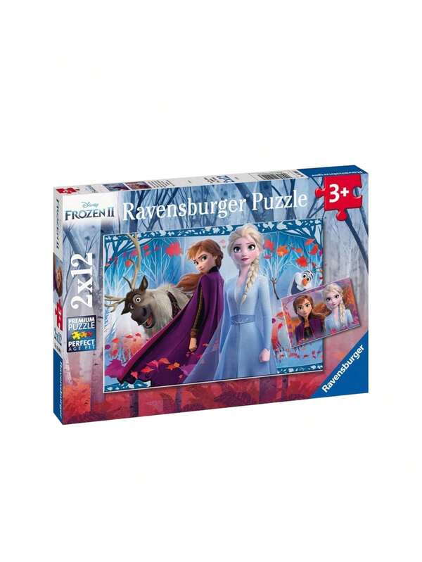 Ravensburger Journey Into The Unknown 2x12Piece Jigsaw Puzzles Kids Age 3Years+ 5009