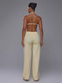 Musera Sport Women Sports Sets - Light Yellow - View 4