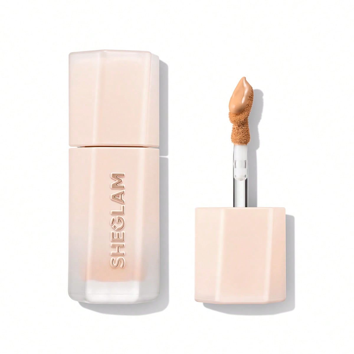 Shein Warm Vanilla Hideaway Full-Coverage Concealer- Color Corrector Brightener And Highlighter