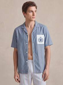 EverLounge 2026 New Style Men's Soft & Comfortable Striped Long Sleeve Pajama Set, Suitable For All Seasons Loungewear - Multicolor - View 5