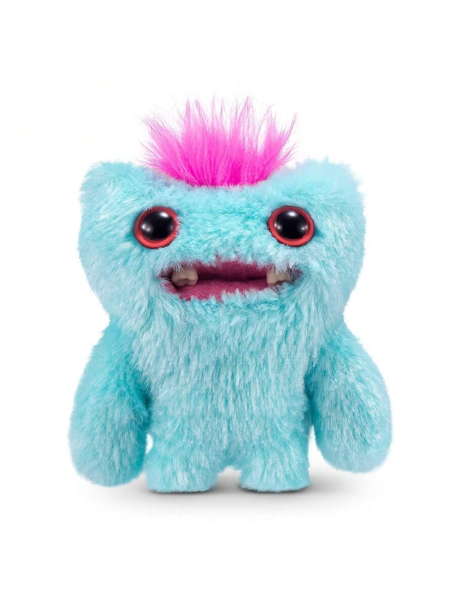 ZURU Fuggler Mini-Baby Fuggs S4 (Wide Eyed Weirdo) 3.5英吋迷你毛絨怪獸玩偶,搞怪醜萌風格 - Wide Eyed Weirdo - 查看 1