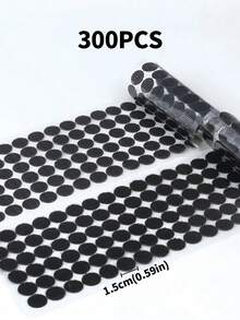 300 件 150 对 15 毫米直径强力粘性防水可重复使用钩环点自粘硬币粘性紧固件多表面家庭办公室学校组织 DIY 工艺用品日常使用安全紧固 - 彩色 - 查看 10