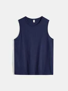 Tween Boys Casual Solid Color Knit T-Shirt - Army Green - View 4