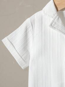 Souflis Souflis 男童三件套服装，包括短袖Polo衫、常规短裤和帽子，适合生日、婚礼、毕业典礼、正式或休闲场合，秋冬季穿着。 - 彩色 - 查看 6