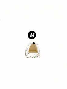 1 pieza Saco de dormir de triángulo con cobertura completa y estampado de dibujos animados para loros, hámsteres, pájaros pequeños en otoño e invierno - Gatito blanco - Ver 10