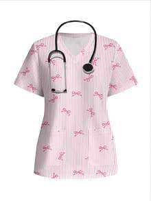 PopScrub 醫護制服上裝 - 彩色 - 查看 1