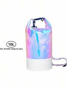 10L/20L Colorful Waterproof Dry Bag - Dual Handle/Shoulder Strap Design Swimming Gear Bag, Equipped With Multi-Functional Clip System - Backpack/Floating Style, Essential For Pool, Surfing, Kayaking, Beach & Sand Accessories - Multicolor - View 11