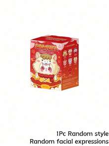 POKOJA LAND Blind Box (Non-Plush Filling)6 Regular Editions + 1 Hidden Lunar New Year Horse-Themed Mystery Box, Cute Collectible Figurines Featuring Traditional Chinese Festival Elements, Red Lanterns, Spring Festival Couplets, Firecrackers And Tea Pots Decorations, Perfect Home Decorations, Tabletop Display Items, Unique Party Gifts, Thoughtful Holiday Presents For Friends, Family, Collectors, Teenagers And Adults. - Tide play blind box - View 12