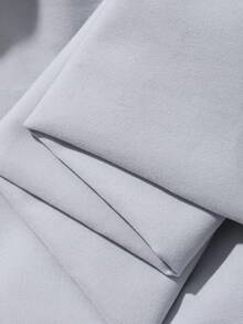 Livesso Áo kiểu nữ cổ chữ V sâu, xếp ly, thoải mái, đa năng, thích hợp mặc hàng ngày. - Màu xanh bụi bặm - Xem 8