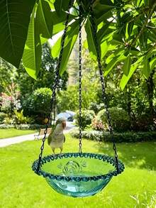 1 Piece Hanging 2 In 1 Bird Feeder And Bird Bath Outdoor Patio Garden Yard Decor Sturdy Easy To Hang For Wild Bird Lovers Nature Backyard Balcony Porch Gift For Bird Enthusiast Spring Summer Season - A - View 6