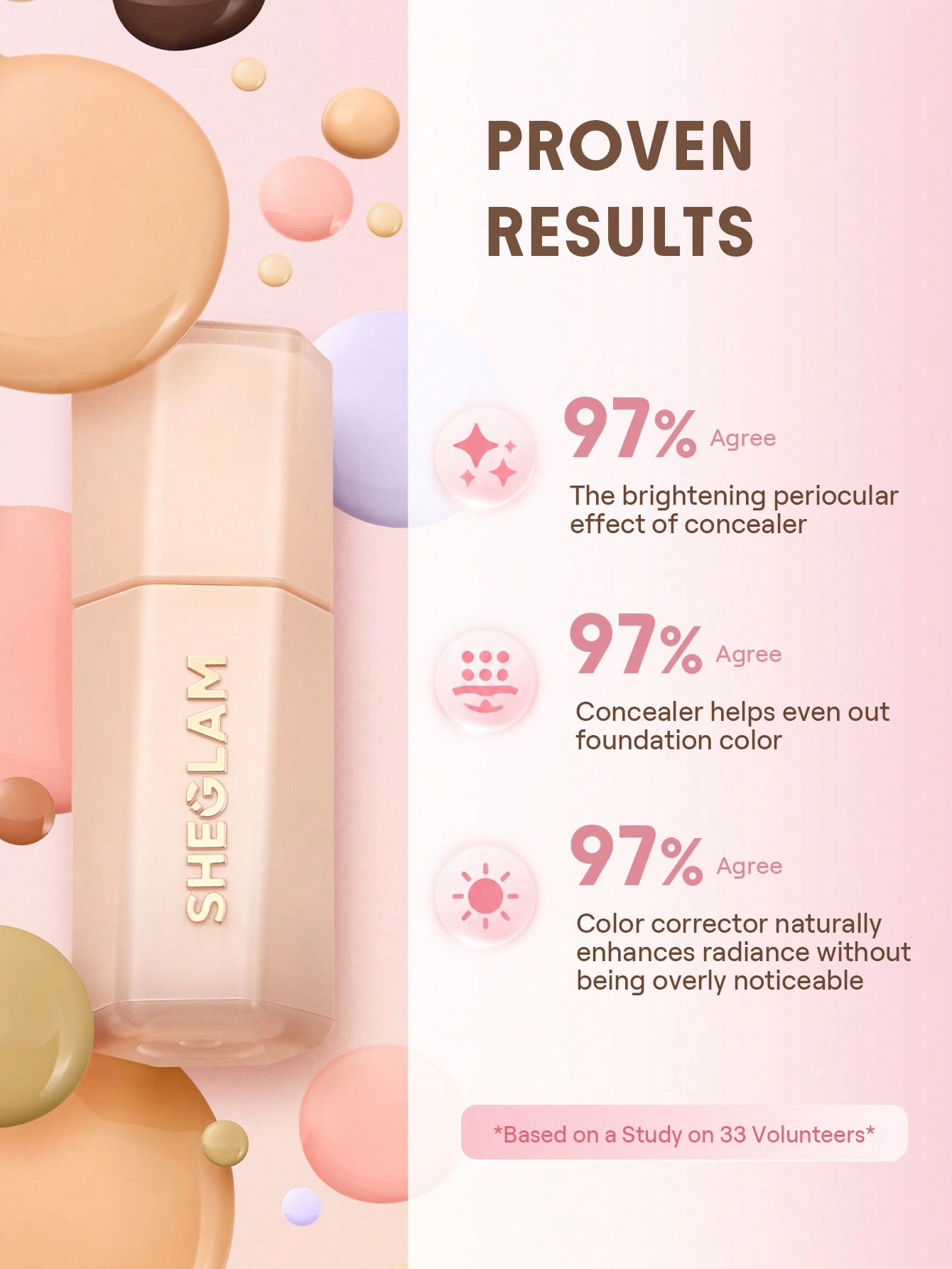 Hideaway Full-Coverage Concealer-Pink 6