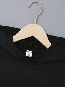 SHEIN 3 st/set Tween Boy Enfärgad Huvad Casual Stickad Tröja - Multifärgad - Visa 4