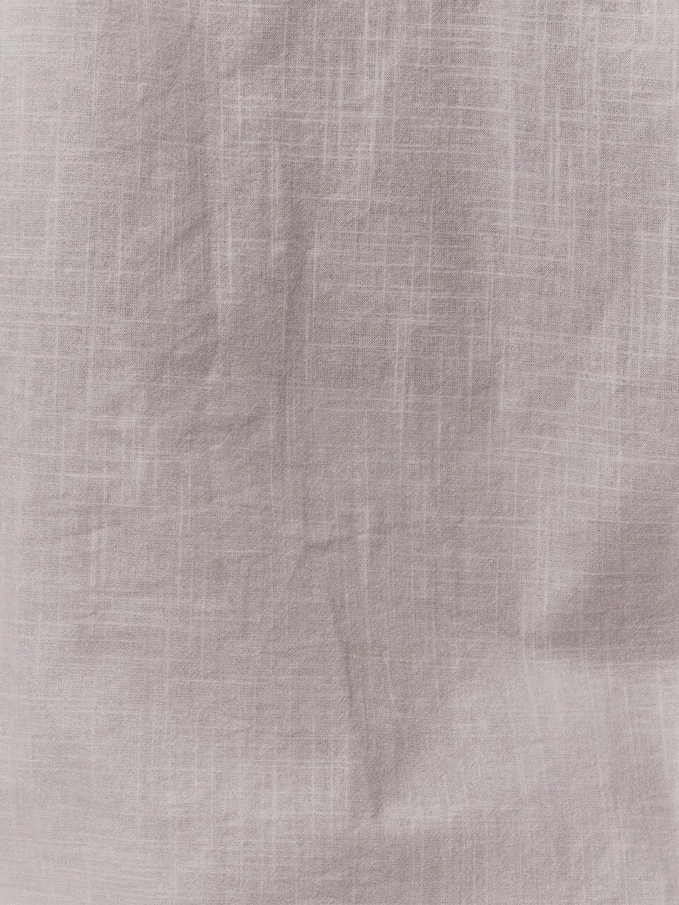 Light Blue Cotton Light Grey Oversized Long Sleeved Shirt