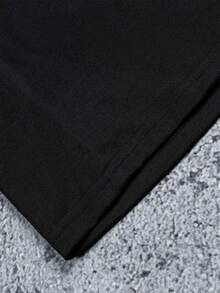 Sport MetroGents Men's Casual Versatile Fashion T-Shirt, Comfortable For Summer, Gym, Holiday - Black - View 7