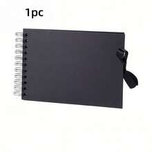 1pc/3pcs A5 Set Photo Album, Scrapbook, Creative Bow Doodle Pages, Collectible Commemorative Album Set - Multicolor - View 9