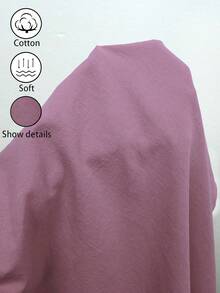 SHEIN Holidaya 女士夏季新款棉麻休闲抽绳卷边短裤，采用棉麻纹理面料，搭配弹性腰抽绳设计和卷边细节，打造轻松时尚的造型，适合日常外出、度假或轻度休闲场合，是一款百搭的休闲抽绳短裤，卡其色优雅长裤，宽松修身长裤。 - 紫色 - 查看 7