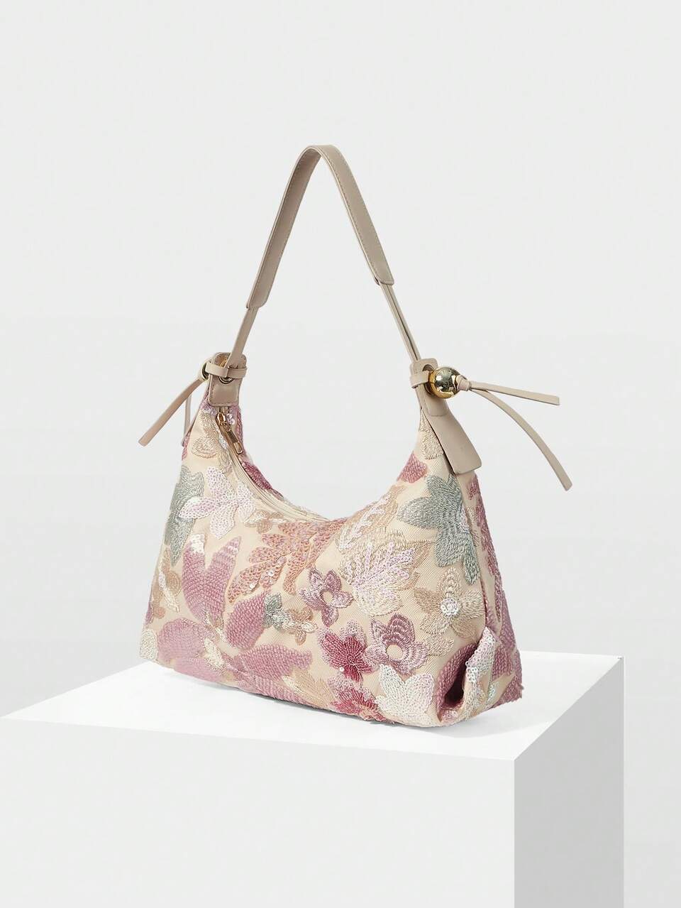 WOMEN'S FASHION SHOULDER BAGS, SEQUIN BAGS, FLORAL PATTERNS, EMBROIDERY BAGS, DINNER OCCASIONS, PARTY DRESSES, PROM BAGS, PROM ACCESSORIES, WEDDING SUPPLIES, ELEGANT LADIES HANDBAGS, WOMEN'S GIFTS (RANDOM PATTERNS)