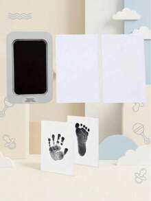 PETSIN Contactless And Ink Free Paw Print Kit - Perfect For Storing Dog Footprints, Ink Free Pet Paw Print Pad, Perfect For Newborn Handprints And Footprint Souvenirs - one-size - View 6
