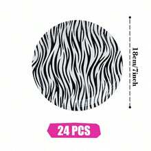Colorful Polka Dots Disposable Plates, Napkins And Paper Cups Party Set, Serves 24 Guests. This Disposable Paper Party Tableware Is Suitable For Birthdays, Weddings, Themed Parties And Family Picnics. - View 10