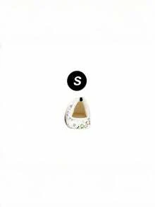 1 pieza Saco de dormir de triángulo con cobertura completa y estampado de dibujos animados para loros, hámsteres, pájaros pequeños en otoño e invierno - Gatito blanco - Ver 11