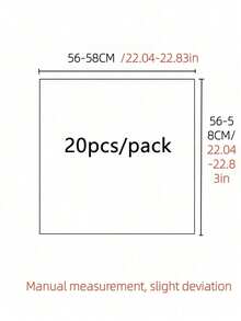 20PCS /1Set Waterproof Solid Color Bouquet Wrapping Paper Oya Paper Florist Supply Flower Packing Paper 58x58cm For Wedding Birthday Gift DIY Craft - multicolor - View 8