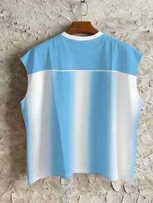 STEELVANCE Atasan Pria Motif Tie-Dye dengan Leher Bulat, Kasual, Serbaguna untuk Pemakaian Sehari-hari - MultiWarna - View 7